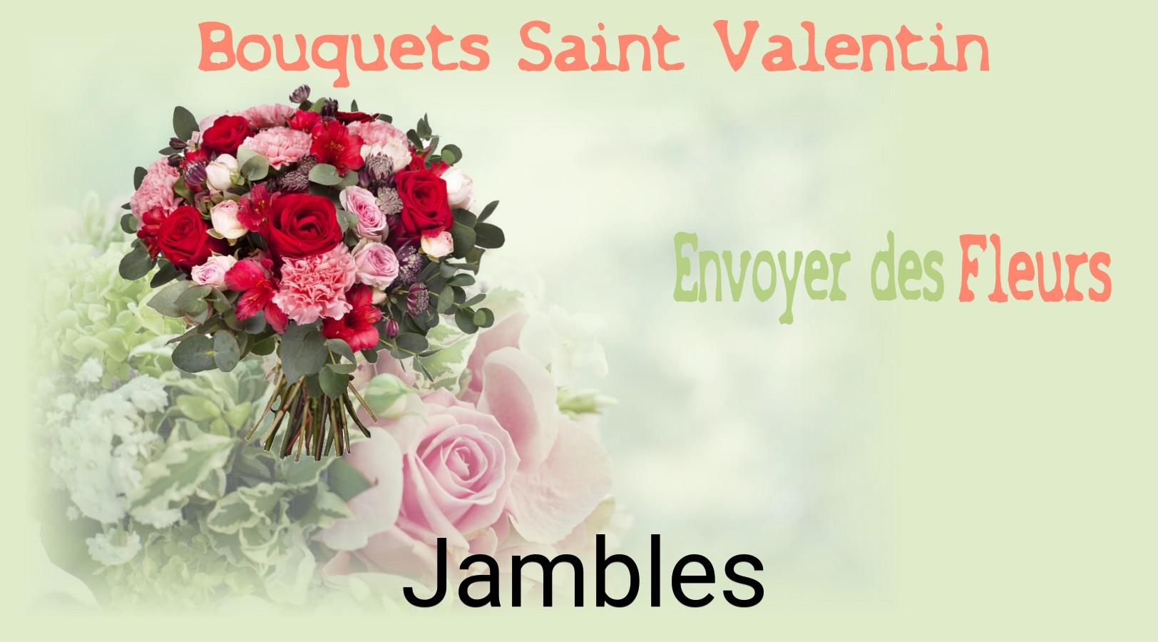 Roses de Saint-Valentin livrées à Jambles